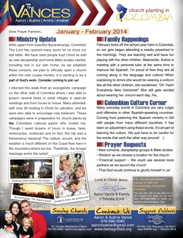 Click to see a printable PDF of our letter (with pictures!)