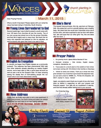 Click to see printable pdf of this prayer letter (With pictures!)